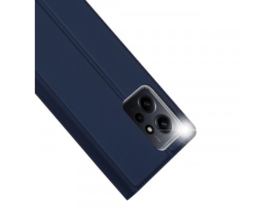 Luxusn� Slim Fit puzdro pre Xiaomi Redmi Note 12 (modr�)