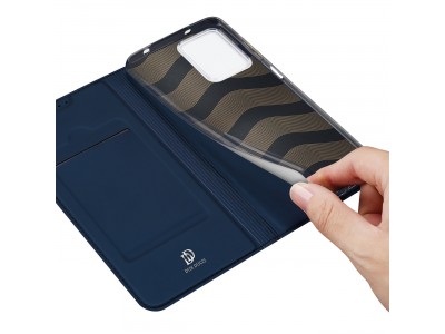 Luxusn� Slim Fit puzdro pre Xiaomi Redmi Note 12 (modr�)
