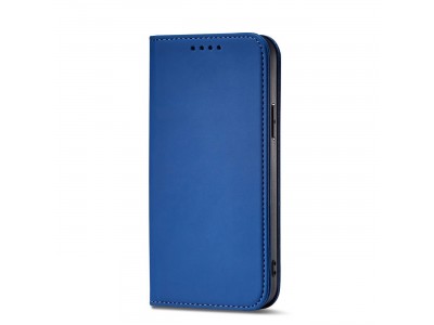 Magnet Card Case (modr�) - Pe�a�enkov� puzdro s magnetick�m zatv�ran�m na iPhone 12