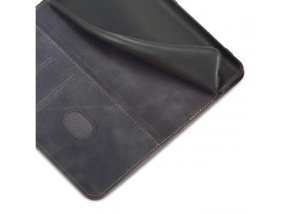 Magnet Fancy Case (�ierna) - Pe�a�enkov� puzdro s magnetick�m zatv�ran�m na Samsung Galaxy S23