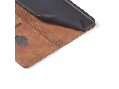 Magnet Fancy Case (hned) - Peaenkov puzdro s magnetickm zatvranm na Samsung Galaxy A53 5G
