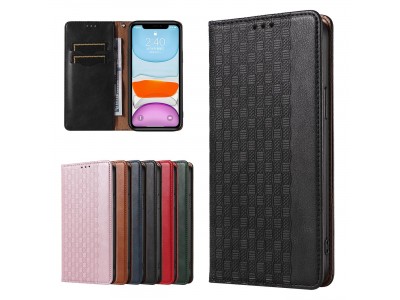 Magnet Strap Wallet Case (�ierna) - Magnetick� pe�a�enkov� puzdro na iPhone 13