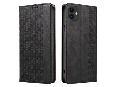 Magnet Strap Wallet Case (�ierna) - Magnetick� pe�a�enkov� puzdro na iPhone 13