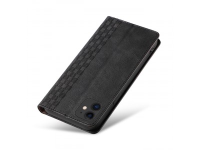 Magnet Strap Wallet Case (�ierna) - Magnetick� pe�a�enkov� puzdro na iPhone 13