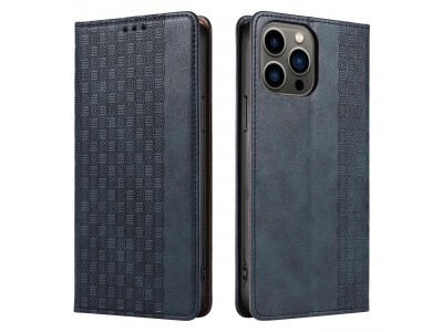 Magnet Strap Wallet Case (modr�) - Magnetick� pe�a�enkov� puzdro na iPhone 14 Pro Max