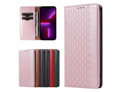 Magnet Strap Wallet Case (ru�ov�) - Magnetick� pe�a�enkov� puzdro na iPhone 13 Pro