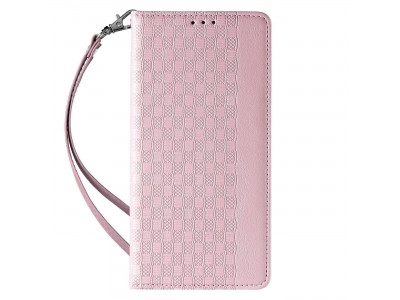 Magnet Strap Wallet Case (r��ov�) - Magnetick� pen�enkov� pouzdro na iPhone 14 Pro Max