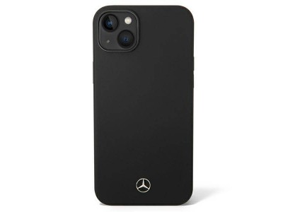 Mercedes Fashion Cover  Luxusn ochrann kryt pre IPHONE 14 black (ierna)