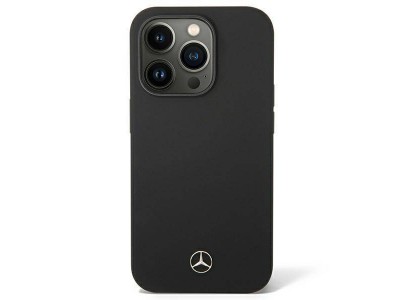 Mercedes Fashion Cover  Luxusn ochrann kryt pre IPHONE 14 PRO black (ierna)