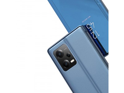 Mirror Standing Cover (r��ov�) - Zrkadlov� pouzdro pro Xiaomi Redmi Note 12 5G / Poco X5 5G
