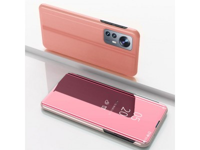 Mirror Standing Cover (ru�ov�) - Zrkadlov� puzdro pre Xiaomi 12 Lite