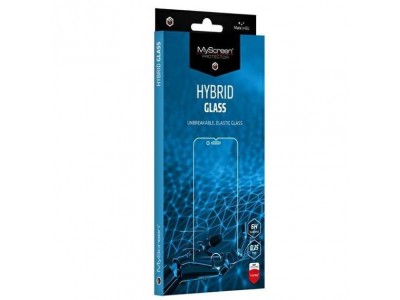 MyScreen Diamond Hybrid Glass - Ochrann hybridn sklo na cel displej pre Apple iPhone 14 Pro (re)