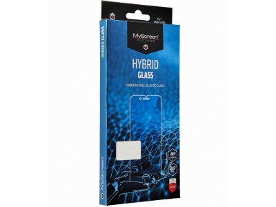 MyScreen Diamond Hybrid Glass - Ochranné hybridné sklo na celý displej pre Huawei P40 Lite (číre)
