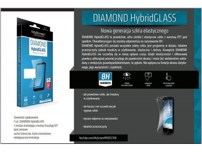 MyScreen Diamond Hybrid Glass - Ochrann hybridn sklo na cel displej pre Huawei Mate 20 Lite (re)