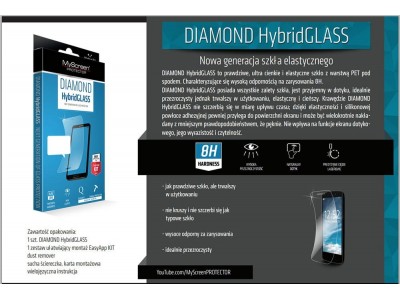 MyScreen Diamond Hybrid Glass - Ochrann� hybridn� sklo na cel� displej pre Huawei Mate 20 Lite (��re)