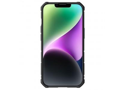 Nillkin CamShield Pro Armor Stand (�ierny) - Plastov� kryt (obal) s ochranou kamery na iPhone 14