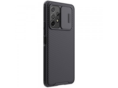 Nillkin CamShield Pro (�ierny) - Plastov� kryt (obal) s ochranou kamery na Samsung Galaxy A53 5G