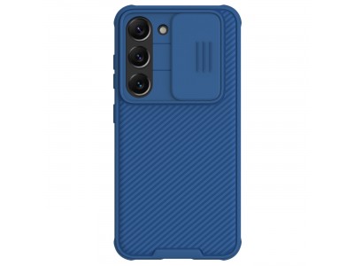 Nillkin CamShield Pro (modrá) - Plastový kryt (obal) s ochranou kamery na Samsung Galaxy S23
