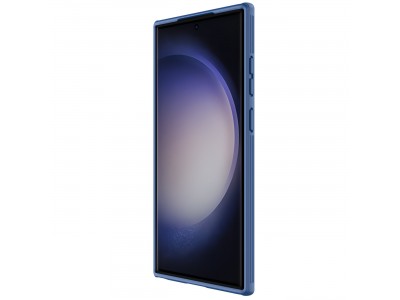 Nillkin CamShield S Pro (modr) - Plastov kryt (obal) s ochranou kamery na Samsung Galaxy S23 Ultra