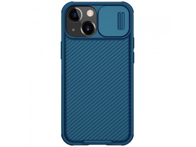 Nillkin CamShield Pro MagSafe (modr) - Plastov kryt (obal) s podporou MagSafe a s ochranou kamery na iPhone 13 mini