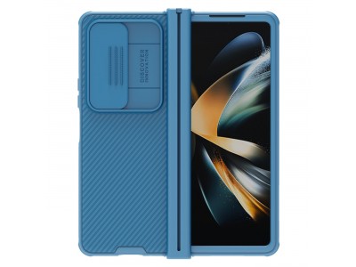 Nillkin CamShield Simple Pro (modr) - Plastov kryt (obal) s ochranou kamery na Samsung Galaxy Z Fold 4