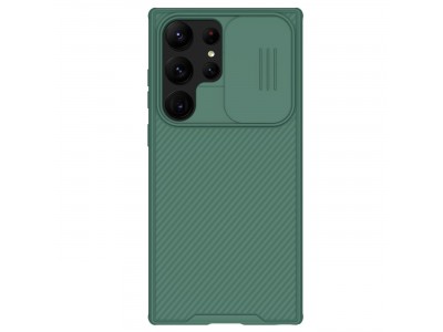 Nillkin CamShield Pro (zelen) - Plastov kryt (obal) s ochranou kamery na Samsung Galaxy S23 Ultra