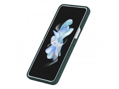 Nillkin CamShield Silky (zelen)  Siliknov kryt s posuvnou ochranou kamery pre Samsung Galaxy Z Flip 4