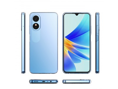 Ochrann� kryt (obal) TPU Ultra Slim Clear (��ry) na Oppo A17