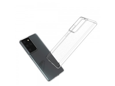 Ochrann� kryt (obal) TPU Ultra Slim Clear (��ry) na Samsung Galaxy S21 Ultra 5G