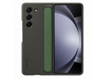 Samsung Silicone case (čierna) - Luxusný silikónový originálny kryt (obal) pre Samsung Galaxy Z Fold 5