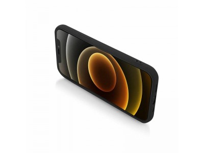 Silicone Camshield (�ierna) - Silik�nov� kryt s posuvnou ochranou kamery pre Samsung Galaxy M52 5G