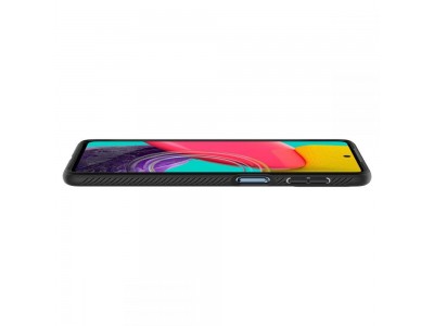 Spigen Liquid Air (ierny) - Luxusn ochrann kryt (obal) na Samsung Galaxy M53 5G