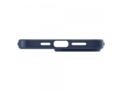 Spigen Liquid Air (modr�) - Luxusn� ochrann� kryt (obal) na iPhone 14 Pro Max