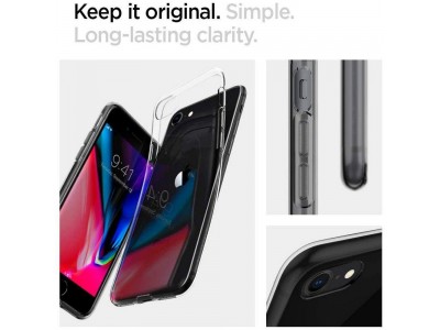 Spigen Liquid Crystal (ry) - Luxusn ochrann kryt (obal) na iPhone 8