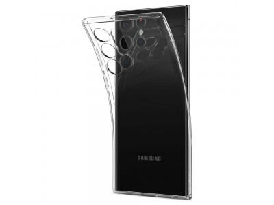 Spigen Liquid Crystal (ir) - Luxusn ochrann kryt (obal) na Samsung Galaxy S22 Ultra