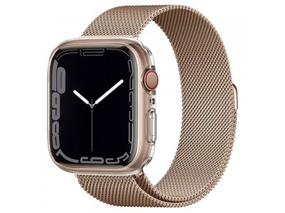 Spigen Liquid Crystal Clear (ry) - Luxusn ochrann kryt (obal) na Apple Watch 4 / 5 / 6 / 7 / 8 / SE (44 / 45MM)