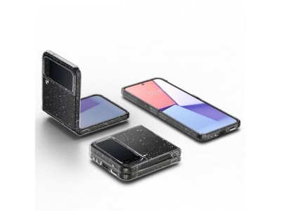 Spigen Liquid Crystal Glitter (ir s trblietkami) - Luxusn ochrann kryt na Samsung Galaxy Z Flip4