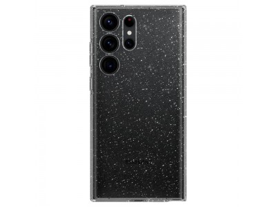 Spigen Liquid Crystal Glitter (�ir� s trblietkami) - Luxusn� ochrann� kryt na GALAXY S23 ULTRA