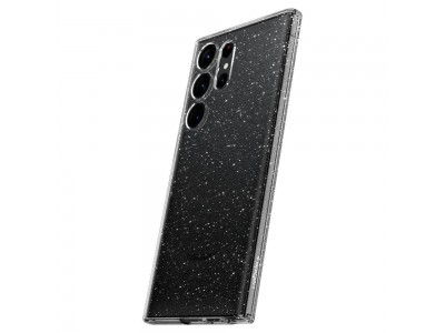 Spigen Liquid Crystal Glitter (�ir� s trblietkami) - Luxusn� ochrann� kryt na GALAXY S23 ULTRA