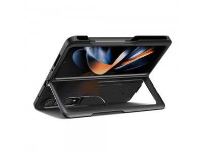 Spigen Neo Hybrid (ierny)  Ochrann kryt pre Samsung Galaxy Z Fold4