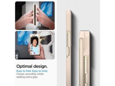 Spigen Thin Fit Beige - luxusn� ochrann� kryt (obal) na GALAXY Z Fold 4 (b�ov� - pieskov�) **AKCIA!!