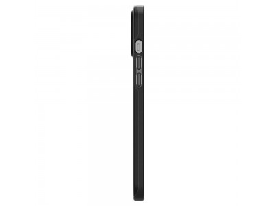 Spigen Thin Fit Black - luxusn ochrann kryt (obal) na iPhone 12 / iPhone 12 Pro (ierny)