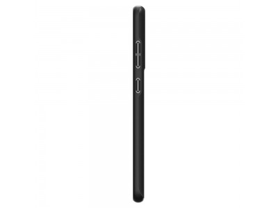 Spigen Thin Fit Black - luxusn ochrann kryt (obal) na Samsung Galaxy S21 FE (ierny)