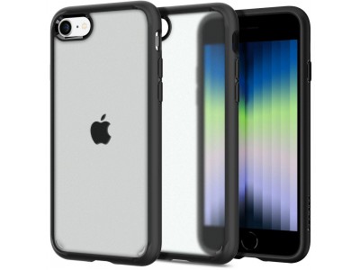 Spigen Ultra Hybrid (čierny) - Ochranný kryt (obal) na iPhone 7 / 8 / SE 2020 / SE 2022