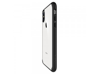 Spigen Ultra Hybrid (ierny) - Ochrann kryt (obal) na iPhone XS
