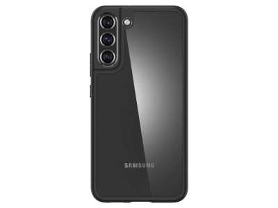Spigen Ultra Hybrid (ierny) - Ochrann kryt (obal) na Samsung Galaxy S22 5G