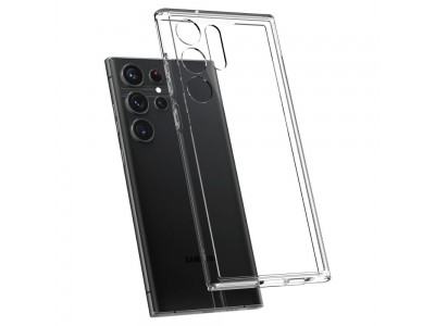 Spigen Ultra Hybrid CRYSTAL CLEAR (��ry) - Ochrann� kryt (obal) na GALAXY S23 ULTRA