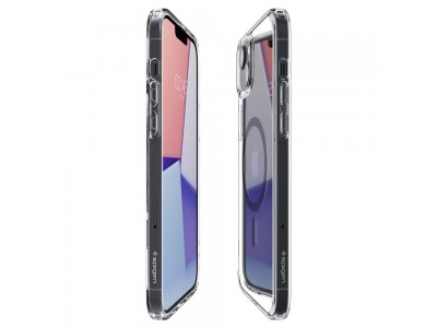 Spigen Ultra Hybrid Mag (��ry - karb�nov�) - Ochrann� kryt (obal) na iPhone 14 Plus