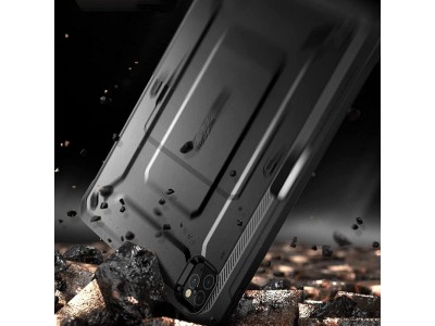 Supcase Unicorn Beetle Armor (ierny) - Odoln kryt (obal) pre iPad Pro 11'' 2020 / 2021 (ierny)
