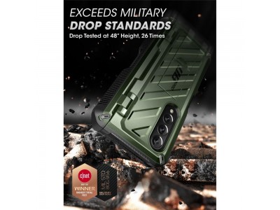 Supcase Unicorn Beetle PRO Armor - Odoln� kryt (obal) pre Samsung Galaxy Z Fold4 (Zelen�)
